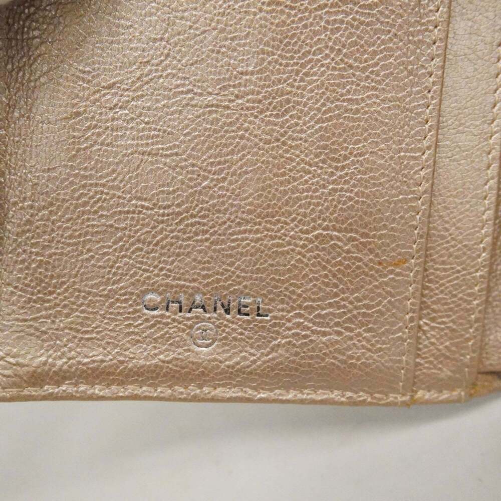 CHANEL Gray Leather Wallet - Picture 4 of 16